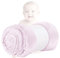 HUIEYE Plaid Couverture, Couverture en Microfibre, Couverture Bebe in Flanelle, Plaid Polaire Enfants,100% Polyester,Super Doux Confort, 70x100cm pour Canapé Ou Lit, Se ProtéGer du Froid（Rose Clair）