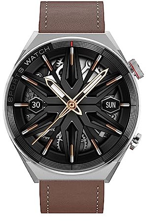 WATCHMARK Smartwatch Maverick (Silberbraun)