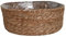 Grafelstein Pflanzschale Season braun D40cm aus Pflanzenfaser Pflanzkorb - Gross
