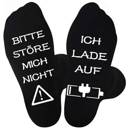 Jeasona Lustige Socken Herren 43-46 Geschenke für Männer Geburtstag Lustige Weihnachtsgeschenke für Männer Nikolaus Geschenke für Freund Opa Geschenk Geschenk für Papa Geschenk Ehemann Männertag