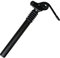 AZMANI 33,9/31,8 Mm Federsattelstütze E-Bike-Sattelstützen Stoßdämpfer Fahrrad-Sattelstütze Mit Klappbarer Aluminiumlegierung Für E-Bike-Faltrad (Color : Black 33.9 * 400mm)