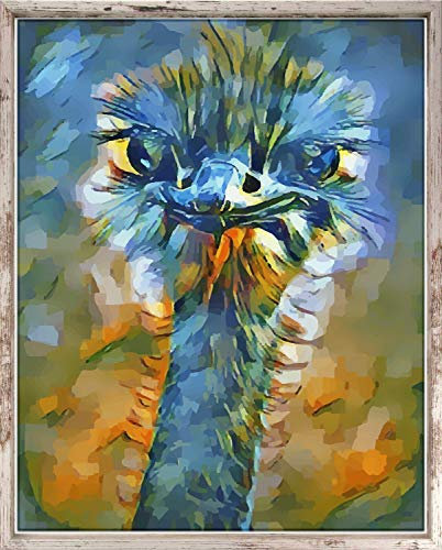 Leon Schattenfugenrahmen für Leinwandbild Rahmen für Canvasbild 30x40 cm Farbwahl Hier Weiss Vintage Shabby Chic ohne Glas