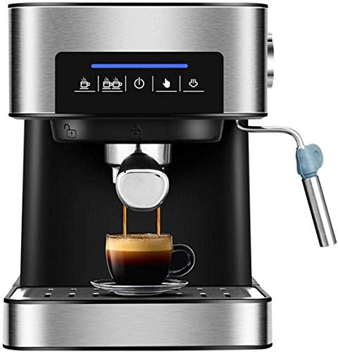 Cafetera, Cafetera Italiana Eléctrica De 20 Bar, Cafetera Espresso Americana para El Hogar, Máquina De Espuma De Leche Elegante, Regalos para Los Amantes del Café, 220V Interesting