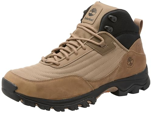 Timberland Earthkeepers Mt. Maddsen Herren Leder Wanderstiefel (Braun/Beige, EU Schuhgrößensystem, Erwachsene, Numerisch, M, 43)