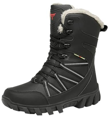 Stivali Gambale Largo 50 Cm Stivali Militari Uomo Esercito Stivaletti Da Lavoro Invernali Stivali Caccia Uomo Lacci Stivali Neri Alti Con Tacco Stivali Da Lavoro Uomo Antinfortunistiche Bianchi