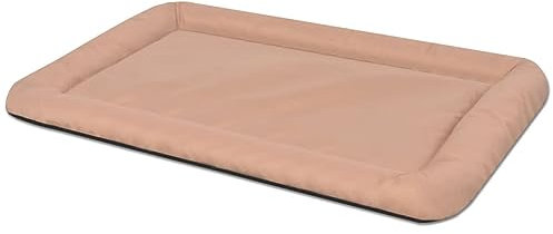 Somanki Hundebett Größe XXL Beige, Hundesofa, Hunde Bett, Hundekissen, Dog Bed, Kuschelbett Katzen, Hunde Couch, Hunde Sofabett, 170470