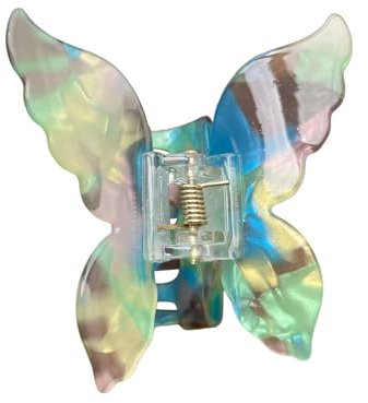 Clip per artigli per capelli a farfalla - Morsetti per capelli vintage, clip per mascelle per artigli per capelli antiscivolo | Semplice fermaglio per capelli con apertura e chiusura, copricapo Access