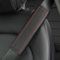 HXLOOK 2 Stück Auto Gurtpolster Gurtschoner, für Ren-Ault Captur 2018 2019,Sitzgurt Schutzkissen Polsterung Schulterschutz Interieur Styling Zubehör,A