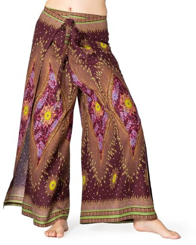 PANASIAM Sunshine Pants one, V30 Bordeaux Green L