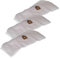 vhbw 30x Sacs compatible avec Nilfisk VP930 PRO HEPA HF, VP930 PRO HEPA S2 aspirateur - microfibre non tissée, 75cm x 17cm blanc