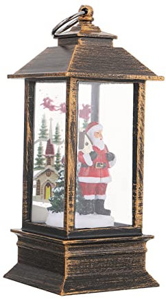Zerodeko Weihnachtswindlaterne für spielzeuge für santas Intelligente Weihnachtsbeleuchtung Aufbewahrungshalter für Weihnachtslichter Weihnachtsschmuck für den Tisch