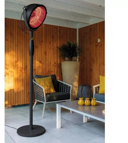 SunRed Indus Ultra 1.2m Smart Electric 2,100W Standing Patio Heater