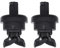 LUOWEINA 2 Hutablage-Clips passend for Nissan, Qashqai Dualis J10 J11 Note E11 Rogue Sport, Kofferraum-Aufhänger-Halterung 79916JD00A Hutablagenhalter