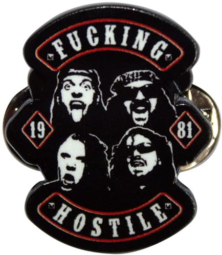 Pantera Hostile Band Logo Pin Badge One Size