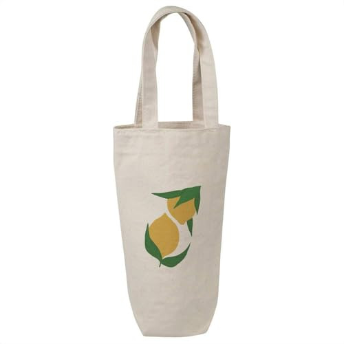 'Lemons On The Tree ' Cotton Wine Bottle Gift/Travel Bag (BL00040364)