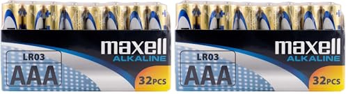 Pile Maxell (32 Pile, AAA) (Confezione da 2)