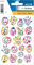 HERMA 3531 Aufkleber Smiley klein groß, 60 Stück, Belohnung Sticker mit lustigen Emoji Gesicht Motiv, Kinder Etiketten für Schule Grundschule Schüler Tagebuch Scrapbooking Geburtstag Deko DIY Basteln