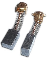 Original Maschinen Teufel Kohlebürsten Motorkohlen passend für Hitachi Bohrhammer DH 40 FB, DH 40 FR, DH 40 MA, DH 40 MB, DH 40 MR