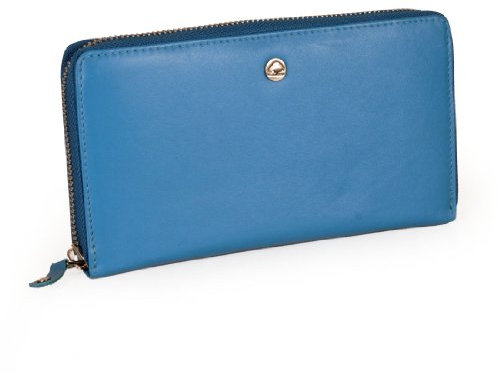 Greenburry XL-Geldbörse Derby blau