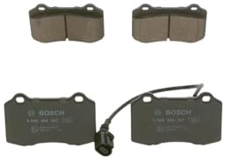 Bosch BP1275 - Brake Pads Car Front Axle - Bosch Quality - Reduced Noise and Dust - ECE-R90 Certified - Copper-Free - 1 Set of 4 Pads