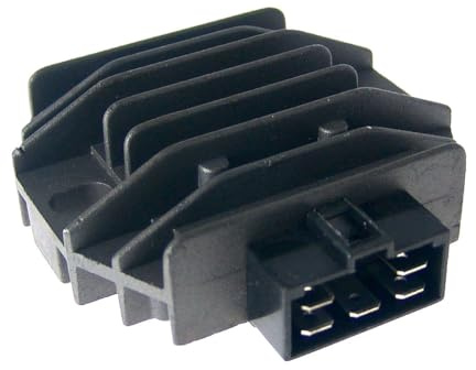 Spannungsregler/Gleichrichter 5-Pin 12V kompatibel mit Yamaha Majesty 125 | Weitere Modelle: kompatibel mit Yamaha XJ 600 Diversion/N 1996-, Aprilia SR50 ie/R Factory, Gilera Runner 50 Purejet; 12V
