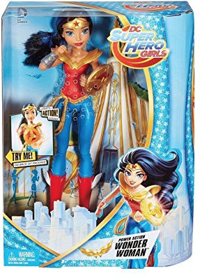 DC Super Hero Girls 30 cm Power Action Wonder Woman™ Puppe.