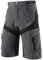 BERGRISAR MTB Hose Herren Kurz Fahrradhose Radlerhose Loose-fit mit 6 Tachen, Atmungsaktiv & Wasserabweisend 1806BG - Grau - XX-Large