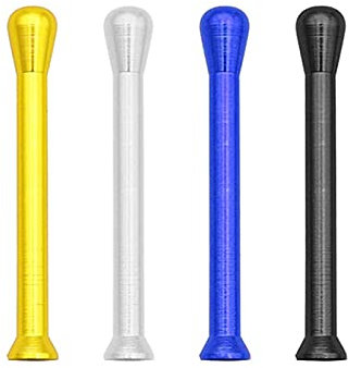 Ikosin-Technology Tabac Priser MéTal Portable Tabac Priser Ensemble Mini Tubes Priser Nez,Pop Sports,Rangement,DéCoration,Facile à Transporter,Puissance D'Aspiration Maximale,4 PièCes