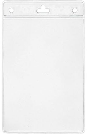 Porte-badge A6 souple transparent (lot de 100)