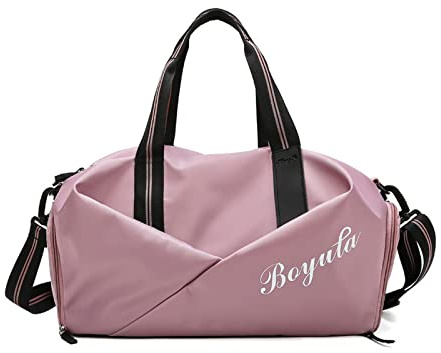 FANDARE Ultraleicht Reisetaschen Handgepäck Sporttasche Übernachtung Sporttasche Handtasche Damen Herren Weekender Kliniktasche Schwimmtasche Trainingstasche mit Nass Trockentrenntasche & Schuhfach