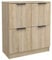 vidaXL Buffet Armoire de Salon Armoire de Rangement Organisateur de Maison Meuble de Rangement Intérieur Chêne Sonoma 60x30x70 cm Bois d'Ingénierie