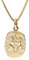 trendor Zwilling Sternzeichen Gold 333 mit vergoldeter Silberkette 15382-06-40 40 cm