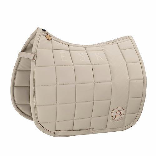 Eskadron Schabracke Big Square Faux Leather tan Taupe Platinum 23, Größe:PD