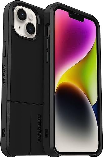 OtterBox Schutzhülle für iPhone 16e, 15, 14 und 13 Universe Serie, Schwarz, modulares Zubehör, ultradünn, erhöhte Kanten schützen Kamera und Bildschirm (Lieferung in Polybeutel)