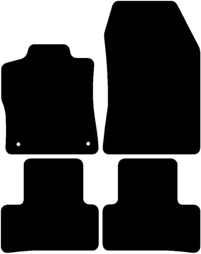 Kovvar Fußmatten passend für Peugeot 308 2021-2025 Passend zur Ausführung: Phase 3 | 5 Türen | Benziner/Diesel/Plug-in-Hybrid | Qualität: Comfort