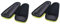 Healeved 2St Tasche für Rasierer Reiseset für Männer Rasierer Tasche Rasierer Aufbewahrungstasche Rasierer Schutztasche reisetaschen Rasierertasche Tasche für Bartrasierer Black