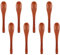 8pcs Small Wooden Spoons, 3.94x0.79in Phoebe Wood Handmade Tiny Wooden Teaspoon Scoop Mini Condiment Spoons Utensils for Salt Sugar Honey Coffee Sauces Dips Mustard Spice Jars Cooking