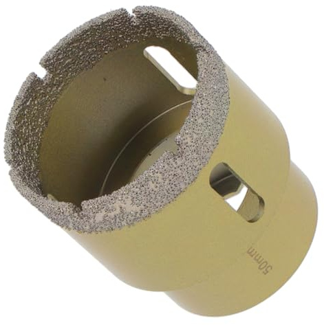 PRODIAMANT Diamant Fliesenbohrer 50 mm passend für X-Lock Aufnahme – Trockenbohrer für Feinsteinzeug, Keramik & Naturstein – Für Winkelschleifer