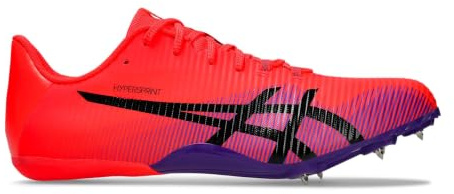 Asics Herren Hypersprint 8 Leichtathletik Spikes Laufschuhe, 1093A197-600, Rot