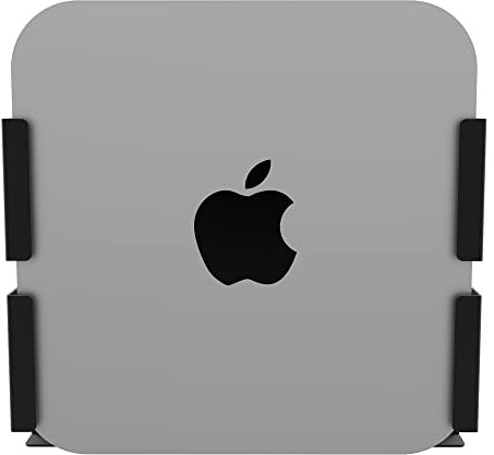 Hikig Mac Mini Halterung, Benutzerdefinierte Mac Mini Halterung aus Metall – Mac Mini Wandhalterung, Untertisch Halterung, VESA Halterung – Kompatibel mit Mac Mini 2010 Späteren bis Mac Mini M1 2022