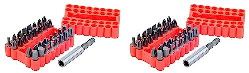 Rolson 30247 33 pc Screwdriver Bit Set (Pack of 2)