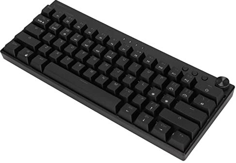 Lazmin112 Kabellose Mechanische Tastatur mit RGB-Hintergrundbeleuchtung,61 Tasten DREI Modi 1800mAh Akku Schnelle Reaktion,Unterstützt Wireless 2.4G,BT 3.0/5.0,Typ C Verkabelt,für Game