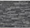 K&L Wall Art Papier peint intissé rustique mur de jardin vintage Papier peint pierre naturelle ardoise gris noir Avec guide de montage