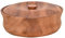 AADDFDD Ganze Instant-Nudelschüssel aus Holz mit Deckel, Salatschüssel aus Holz, Servierschüssel für Obst, Snacks, Nudeln, Müsli, Desserts 18cm/7.1inch Brown