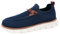 Generisch Sportschuhe Herren Freizeit mit Mesh Herren Sportschuhe Modische Muster Einfarbig Einfache Mesh Atmungsaktiv Leichte Bequeme Freizeitschuhe Turnschuhe Outdoor Fitness Jogging (Blue, 42)