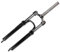 HEMODIAN Fourche VTT Fourche Fourche VTT 26 Pouces 27.5 Pouces 29 Pouces contrôle d'épaule Verrouillage mécanique en Aluminium Fourche à Ressort d'huile 100mm Fourches pour VéLo(XCM-Black 27.5in)