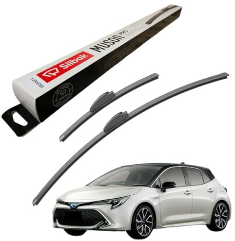 Silbak Windscreen Wipers, fits for TOYOTA COROLLA TOURING SPORTS (2019 ONWARDS) Front Wiper Blades, 700mm/350mm