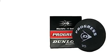 DUNLOP Progress Squashbälle, 1 Dutzend