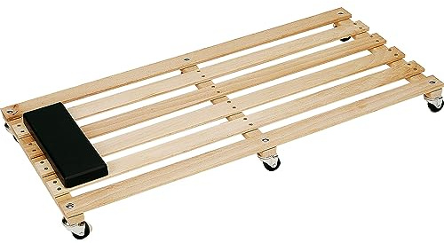 TRIUSO Rollbrett Liegebrett Werkstatt Montageroller aus Holz