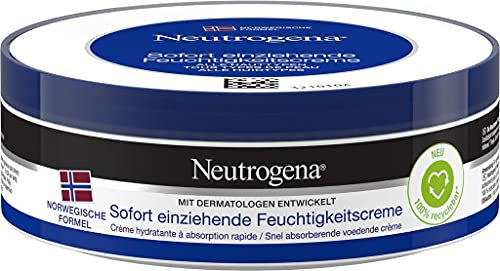 Neutrogena Norwegische Formel Sofort Einziehende Feuchtigkeitscreme, 200 ml